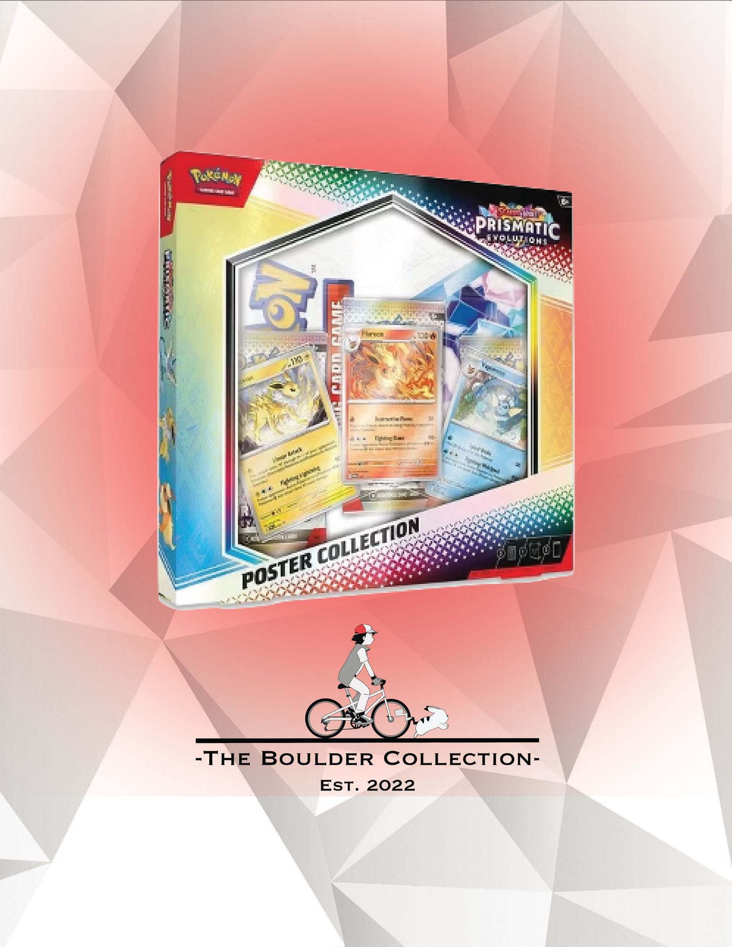 Pokemon TCG: Prismatic Evolutions Poster Collection Box