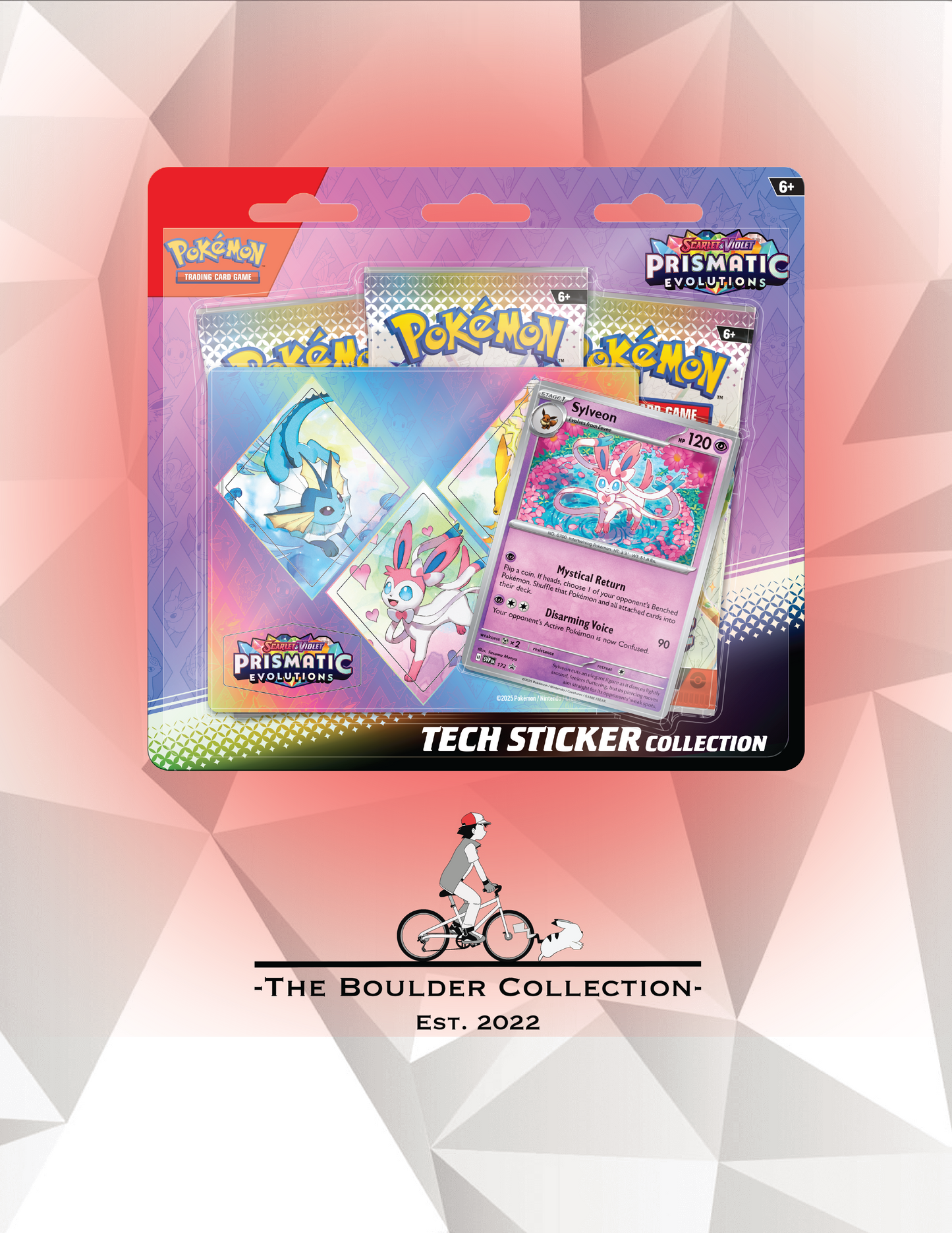 Pokemon TCG: Prismatic Tech Sticker Pack