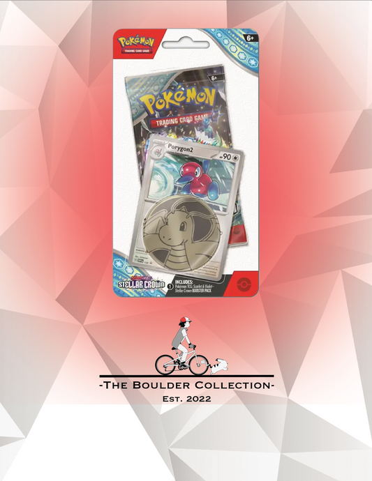 Pokemon TCG: Stellar Crown Checklane Blister