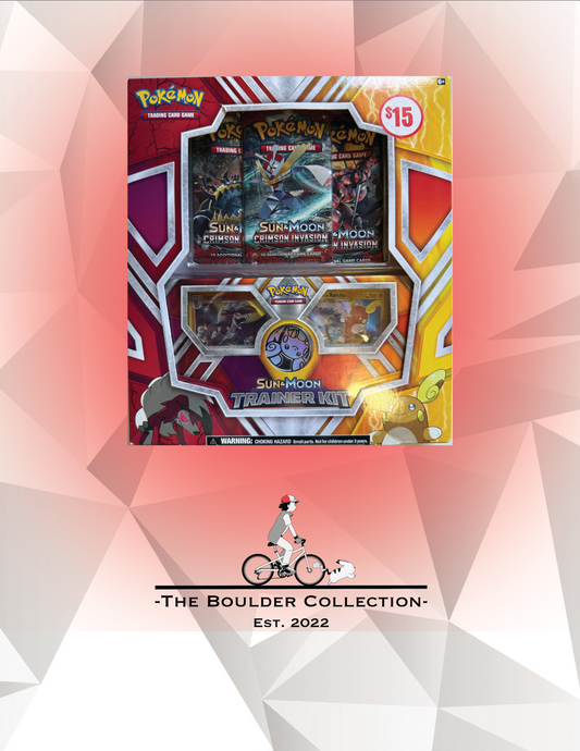 Pokemon TCG: Sun & Moon Trainer Kit Collection Box
