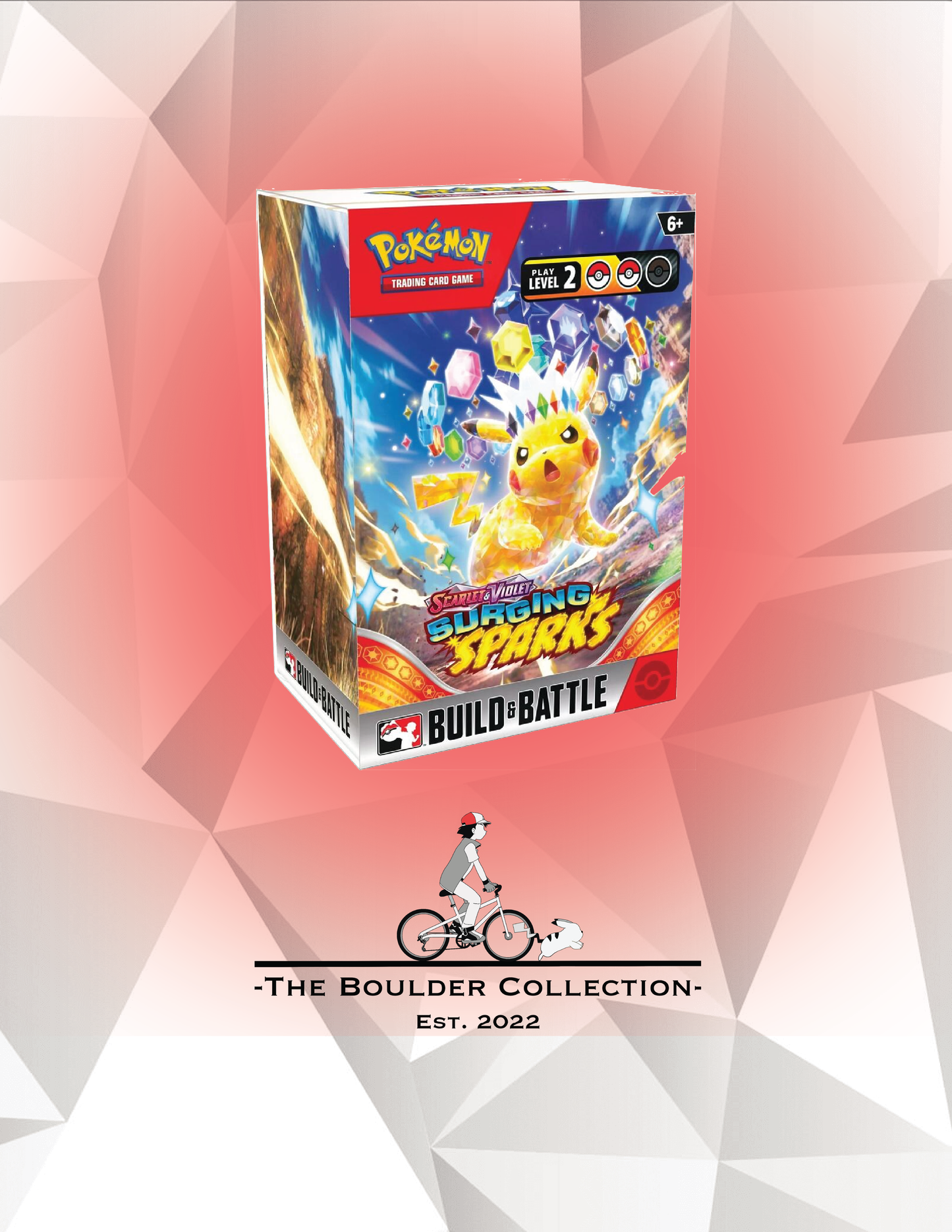 Pokemon TCG: Surging Sparks Build & Battle Box