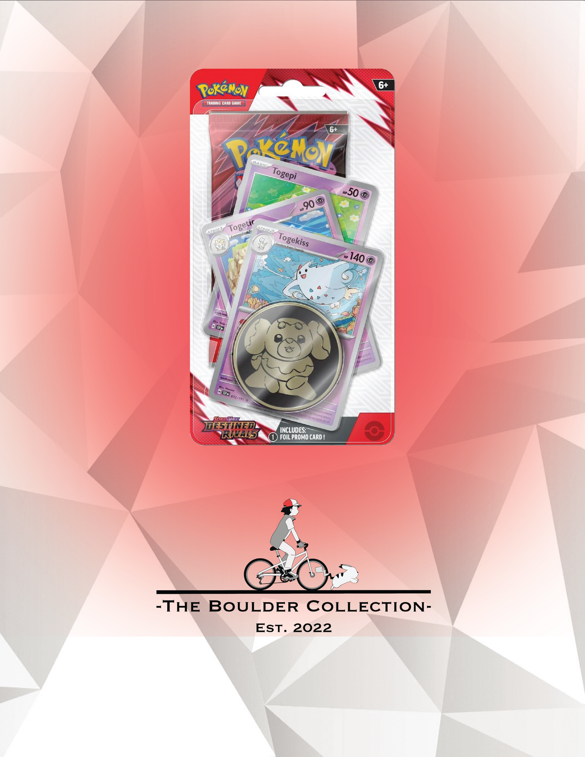 Pokemon TCG: Destined Rivals Premium Checklane Blister [Togekiss]