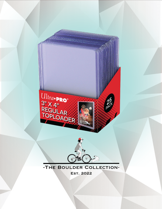 3x4 Clear Action Top loaders (25 pack)