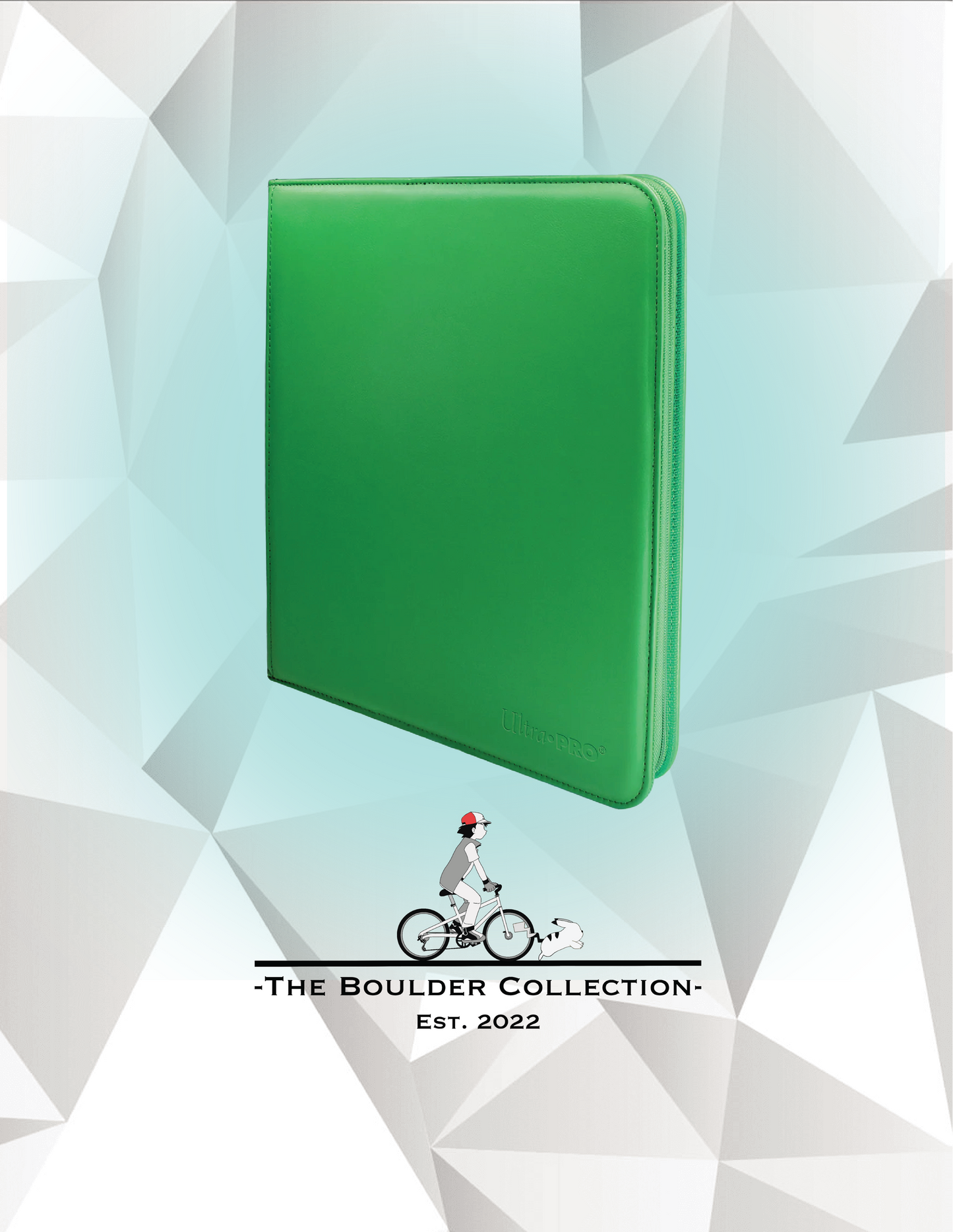 Vivid 12-Pocket Zippered Pro-Binder