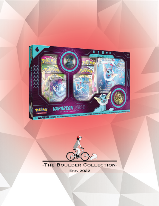 Pokemon TCG: Vaporeon VMAX Premium Collection Box