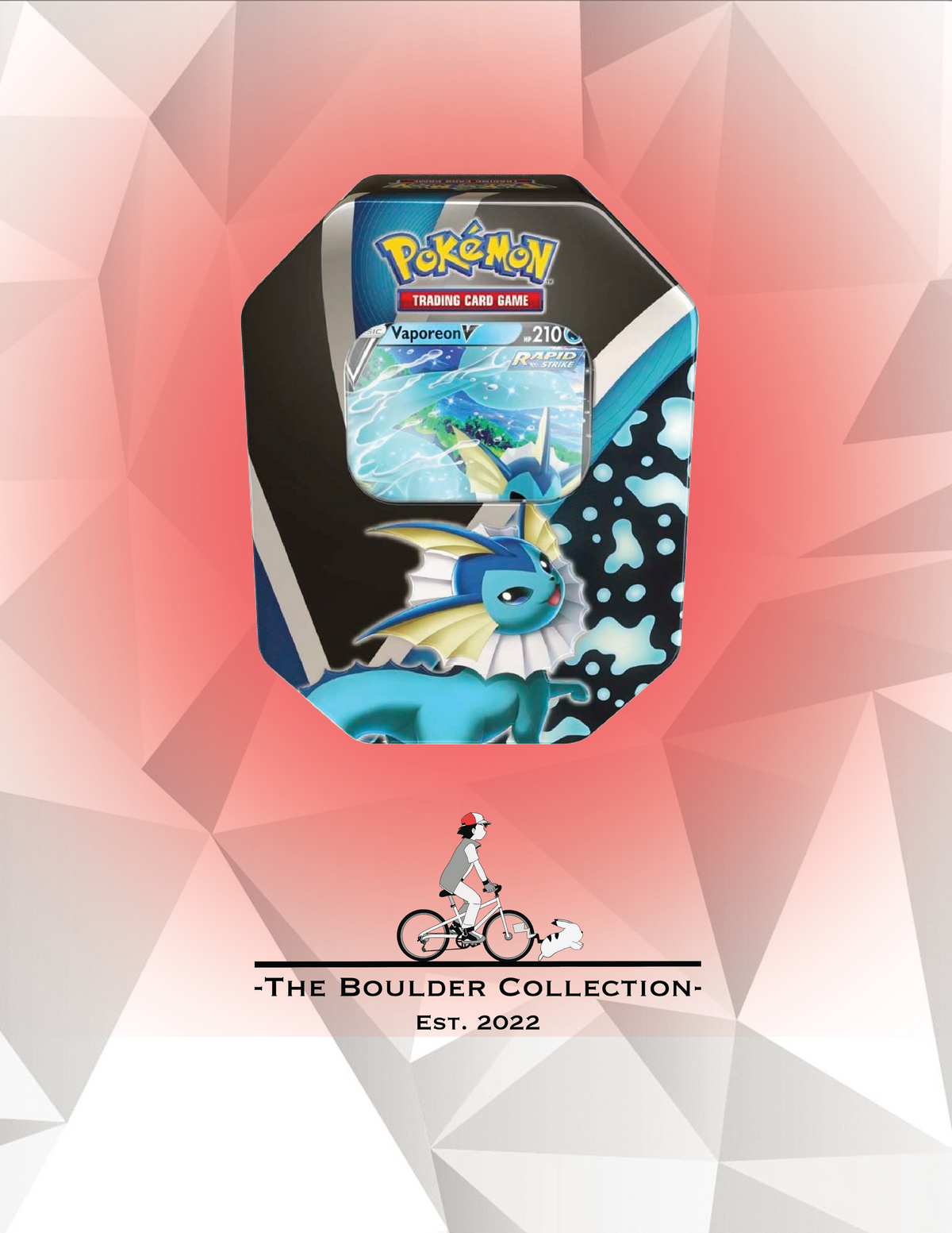Pokemon TCG: Eevee Evolutions Tin [Vaporeon V]