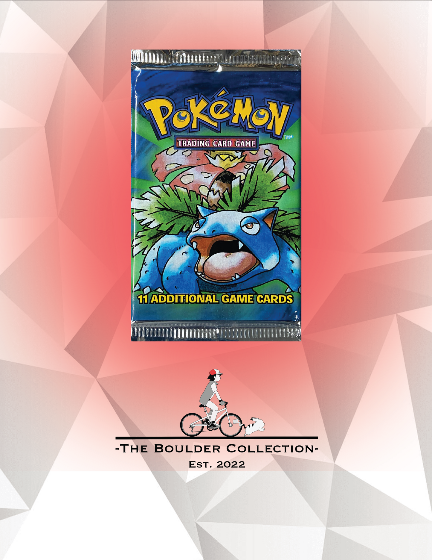 Pokemon TCG: Venusaur Base Set Booster Pack