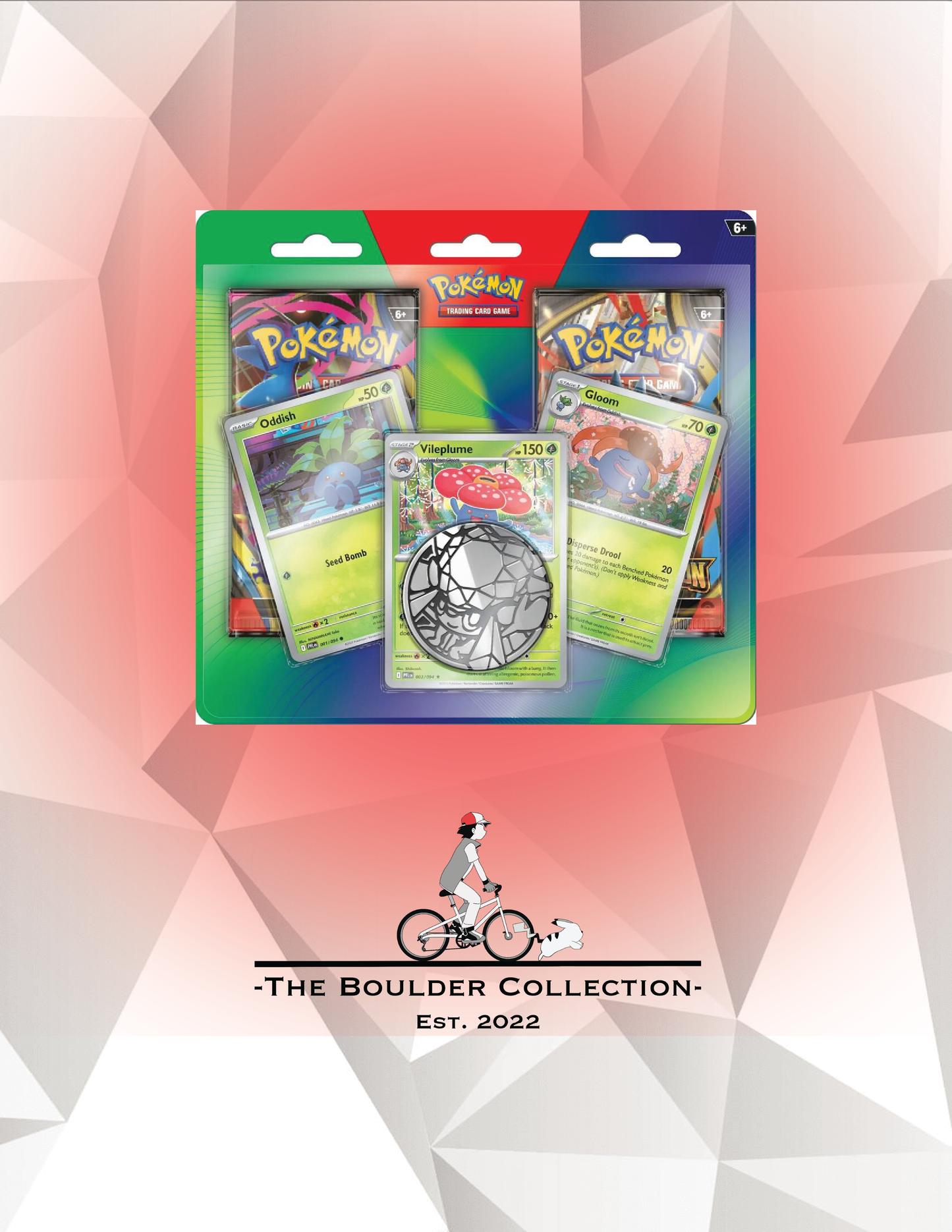 Pokemon TCG: 2-Pack Blister Pack [Oddish, Gloom, & Vileplume]