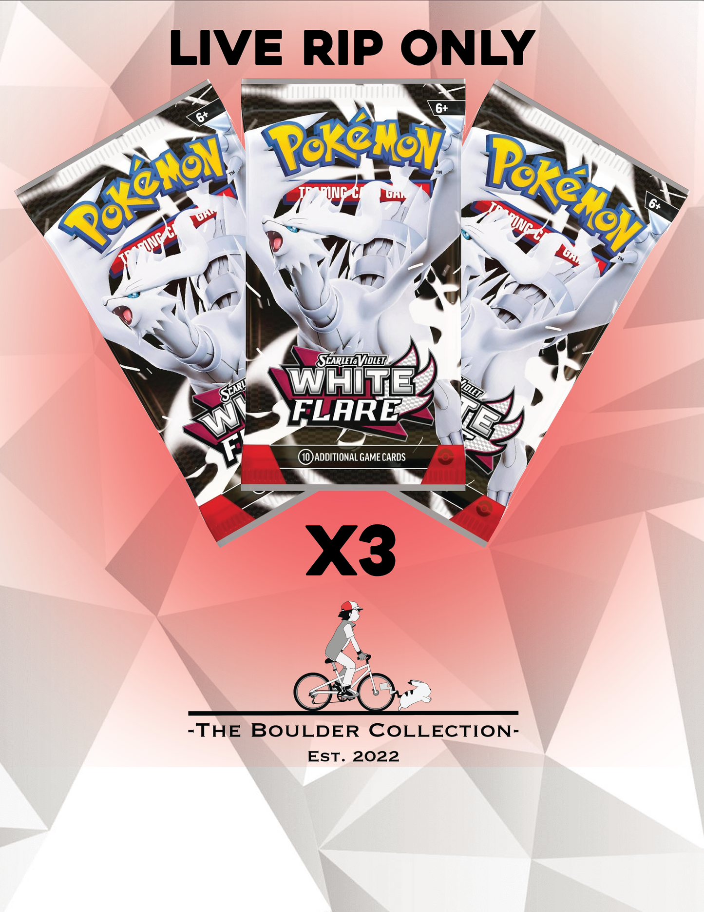 Pokemon TCG: White Flare Vault Booster Packs